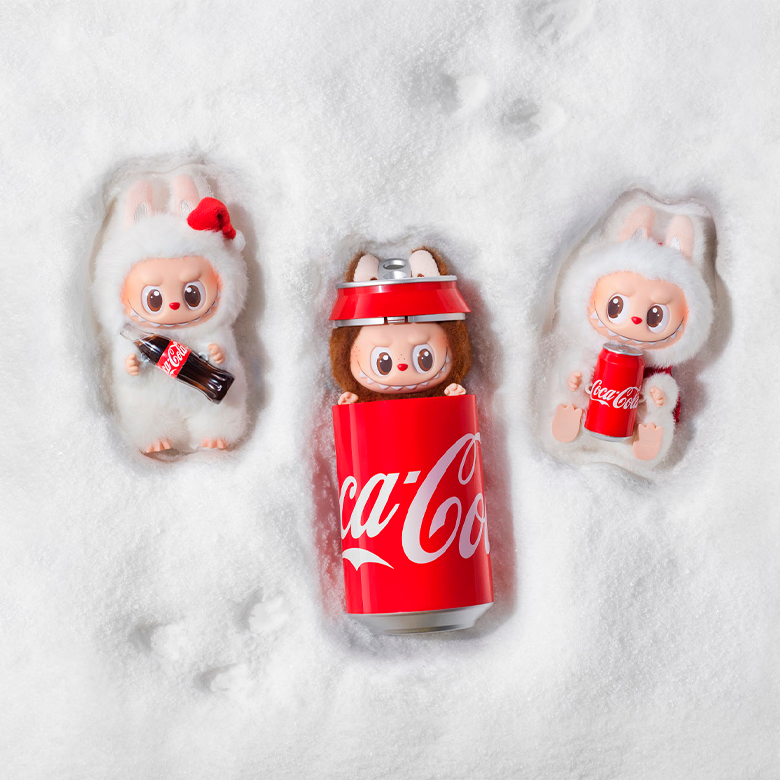 Pop Mart Labubu The Monsters Coca Cola Series Vinyl Face