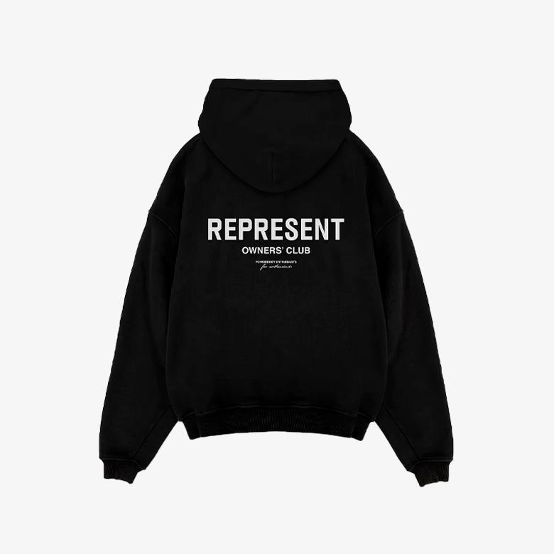 Represent Owners Club Hoodie Black