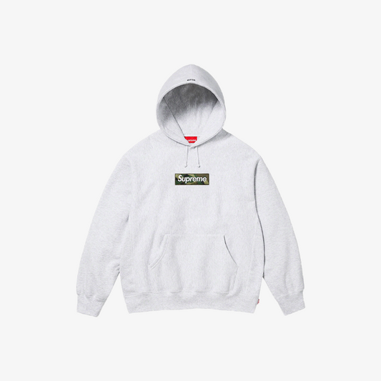 Supreme Box Logo Hoodie Sweatshirt (FW23) Ash Grey