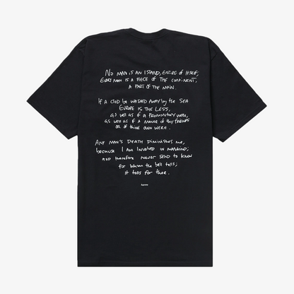 Supreme Corteiz Rules The World Tee Black