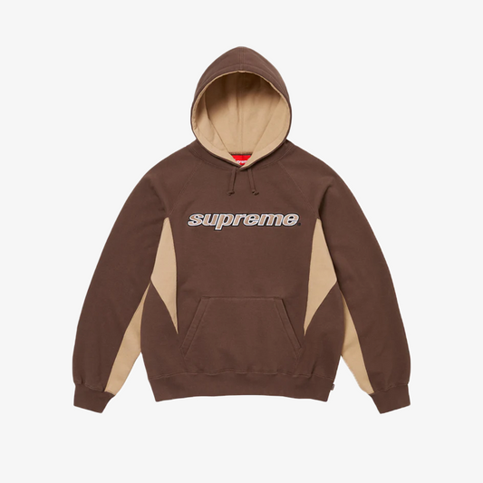 Supreme Division Hoodie Sweatshirt Brown