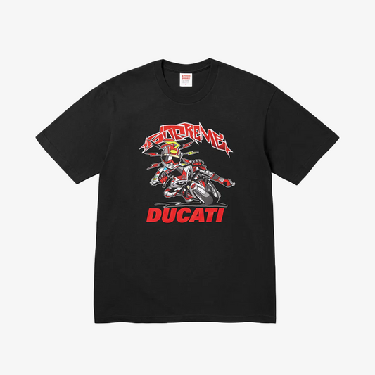 Supreme Ducati Bike Tee Black