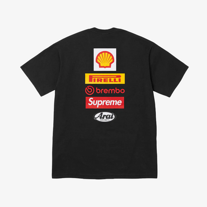 Supreme Ducati Logos Tee Black