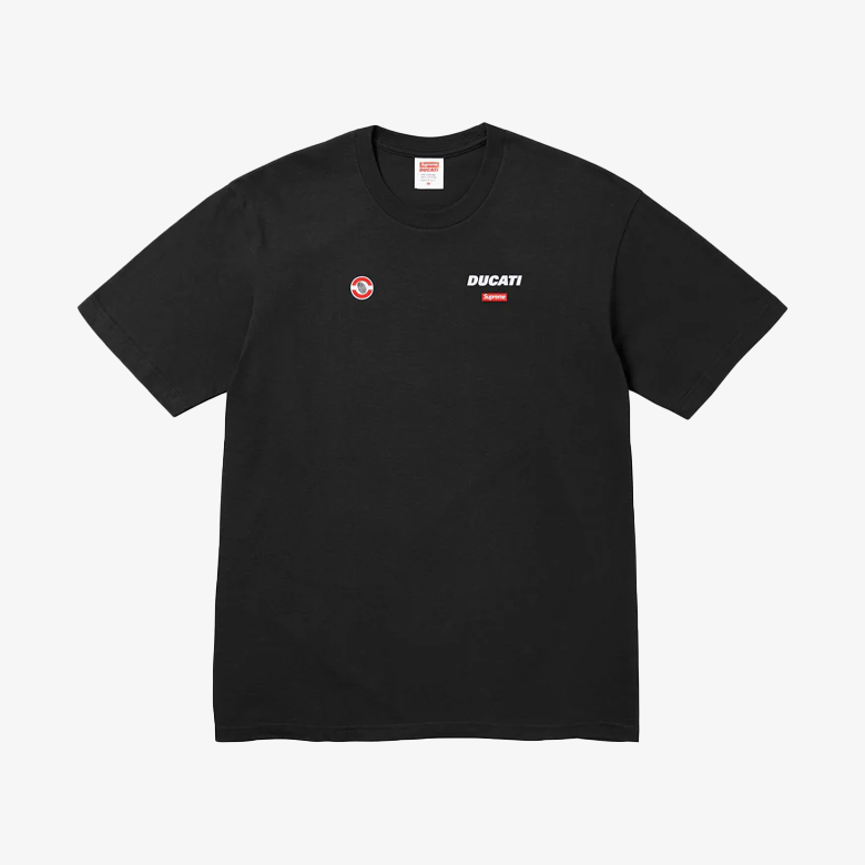 Supreme Ducati Logos Tee Black