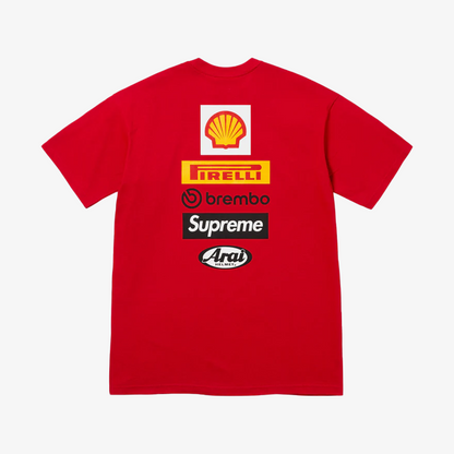 Supreme Ducati Logo Tee Red