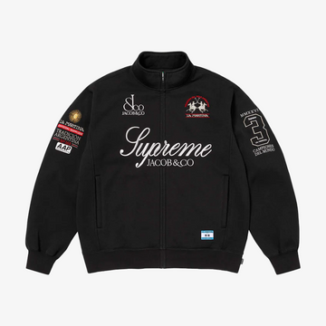 Supreme La Martina Jacob & Co Zip Up Sweatshirt Black