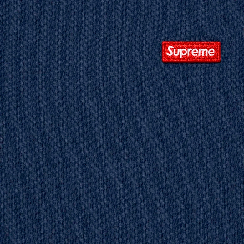Supreme Small Box Logo Navy Tee