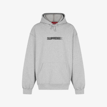 Supreme Motion Logo Hoodie Sweatshirt (SS23) Heather Grey