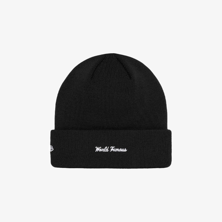 Supreme New Era Box Logo Beanie (FW24) Black
