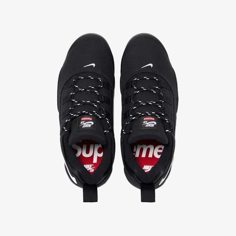 Supreme Nike Sb Darwin Low Black