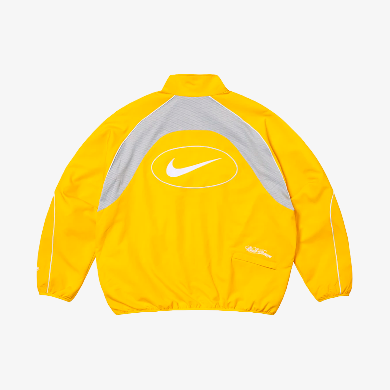 Supreme Nike Track Jacket Yellow