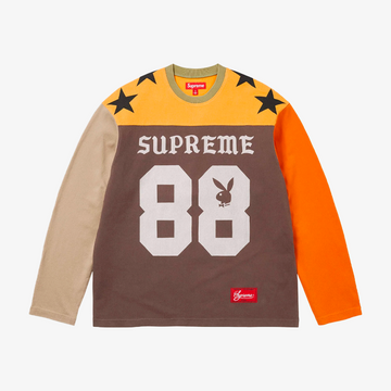 Supreme Playboy Long Sleeve Football Top Multicolor