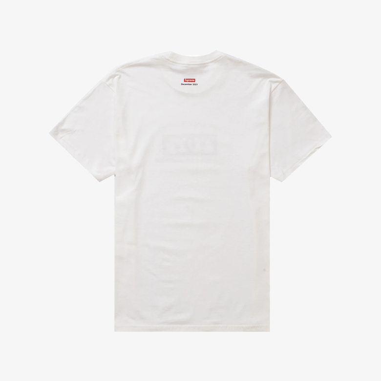 Supreme Spend It Tee White 2021