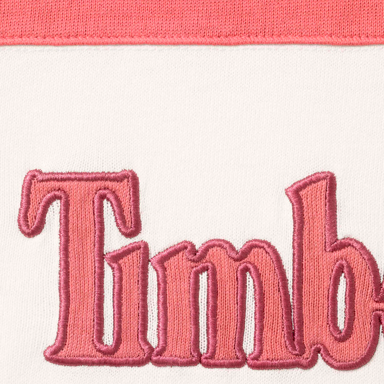 Supreme Timberland L/S Football Top White Pink