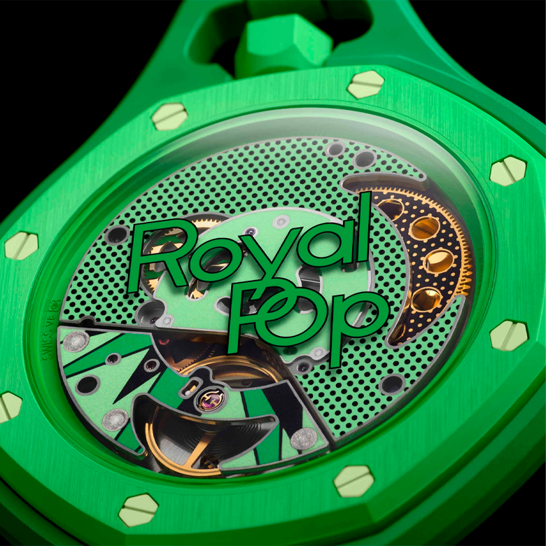 Swatch x Audemars Piguet Bioceramic Royal Pop Green Eight