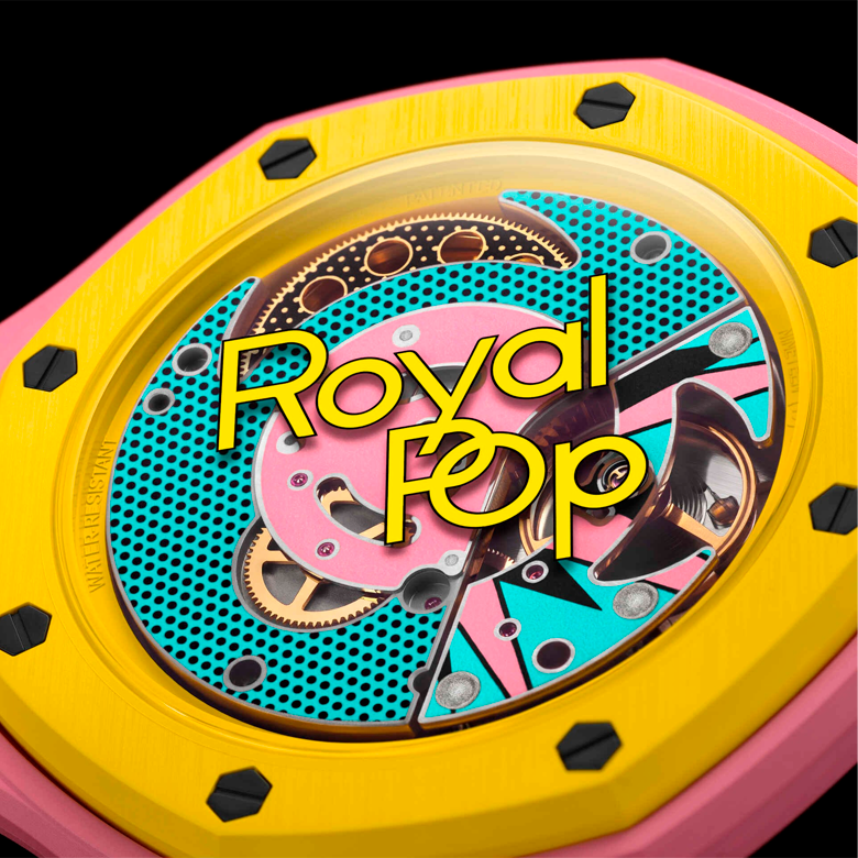 Swatch x Audemars Piguet Bioceramic Royal Pop Savonnette Otg Roz