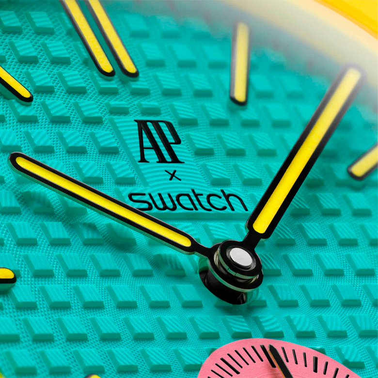 Swatch x Audemars Piguet Bioceramic Royal Pop Savonnette Otg Roz
