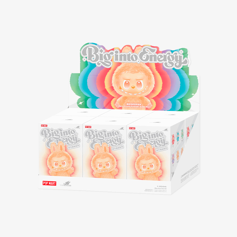 Pop Mart Labubu 'The Monsters' - Big Into Energy Vinyl Plush Blind Box