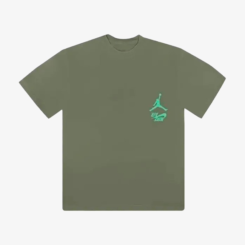 Travis Scott Jordan Cactus Jack Highest Olive Tee