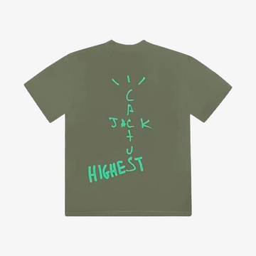 Travis Scott Jordan Cactus Jack Highest Olive Tee