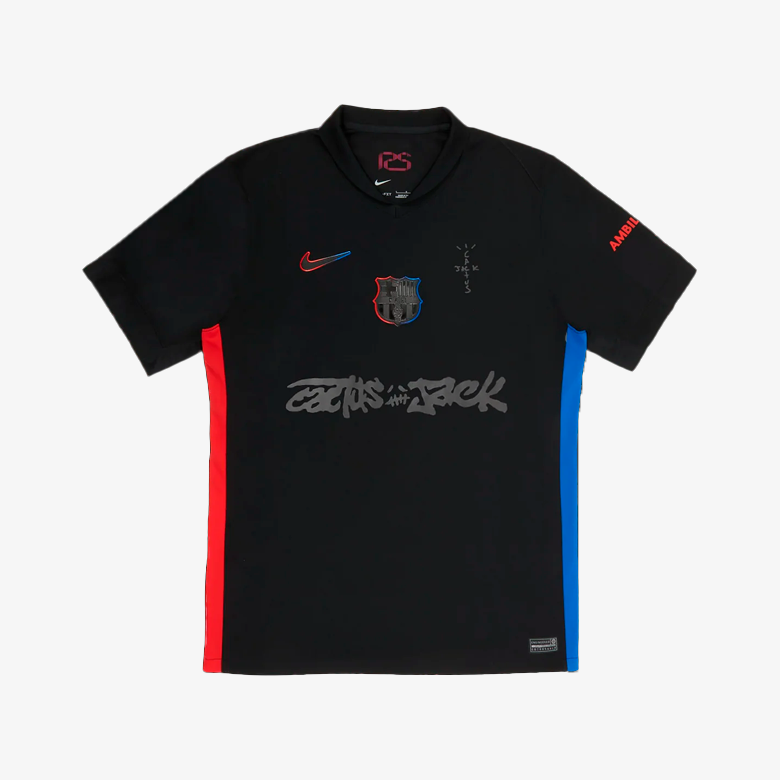 Travis Scott x FC Barcelona 2024/25 Match Away Cactus Jack Jersey